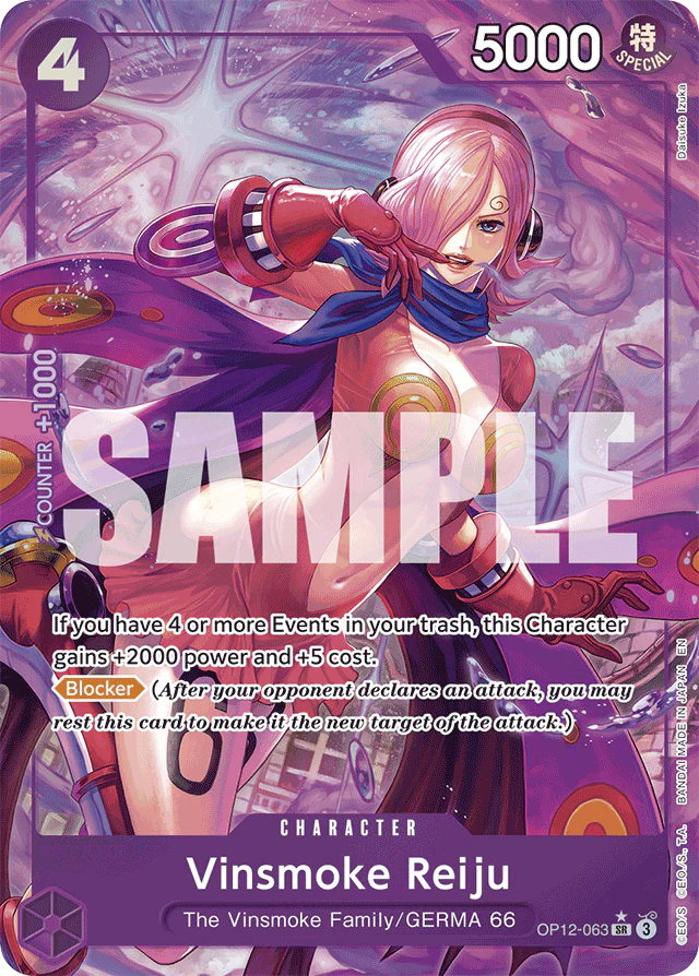 Vinsmoke Reiju (Alternate Art) - Legacy of the Master - SR - OP12-063