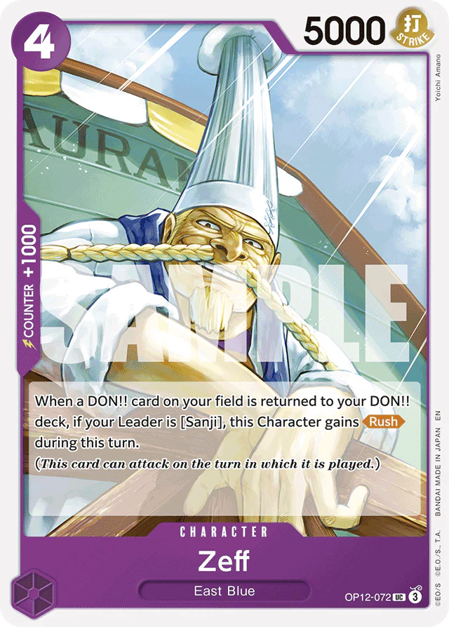 Zeff - Legacy of the Master - UC - OP12-072