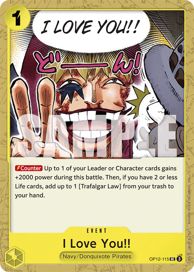I Love You!! - Legacy of the Master - UC - OP12-115