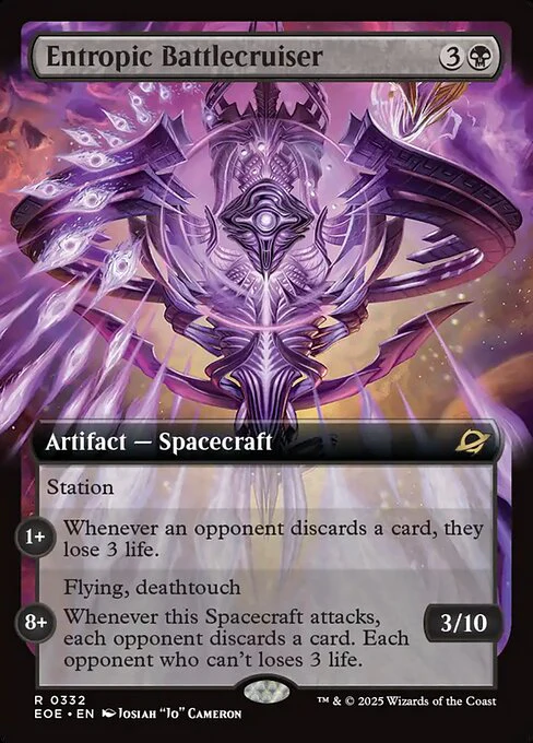 Entropic Battlecruiser (Extended Art) - Edge of Eternities - R - 332