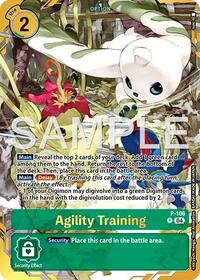 Agility Training (Premium Card Collection -Digimon Training Set-) - Digimon Promotion Cards - Promo - P-106 P