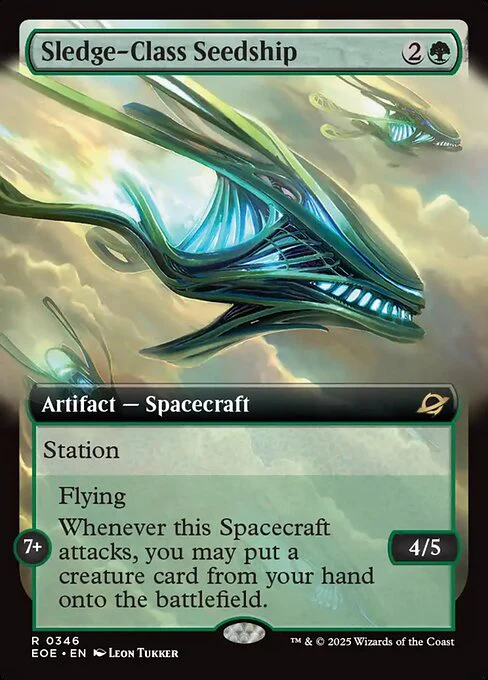 Sledge-Class Seedship (Extended Art) - Edge of Eternities - R - 346