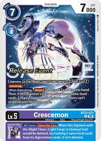 Crescemon - Cyber Eden Release Event Cards - Uncommon - BT22-073 U