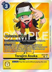 Torajiro Asuka - Cyber Eden Release Event Cards - Rare - BT22-087 R
