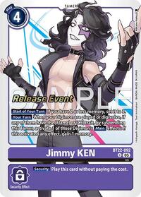 Jimmy KEN - Cyber Eden Release Event Cards - Uncommon - BT22-092 U