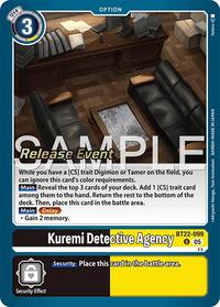 Kuremi Detective Agency - Cyber Eden Release Event Cards - Uncommon - BT22-099 U
