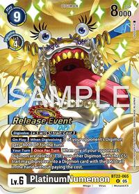 PlatinumNumemon - Cyber Eden Release Event Cards - Rare - BT22-065 R