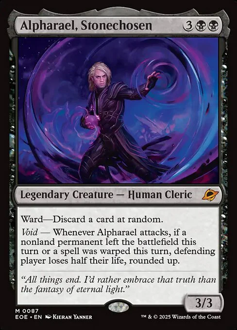 Alpharael, Stonechosen - Promo Pack: Edge of Eternities - M - 87