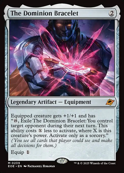 The Dominion Bracelet - Promo Pack: Edge of Eternities - M - 239