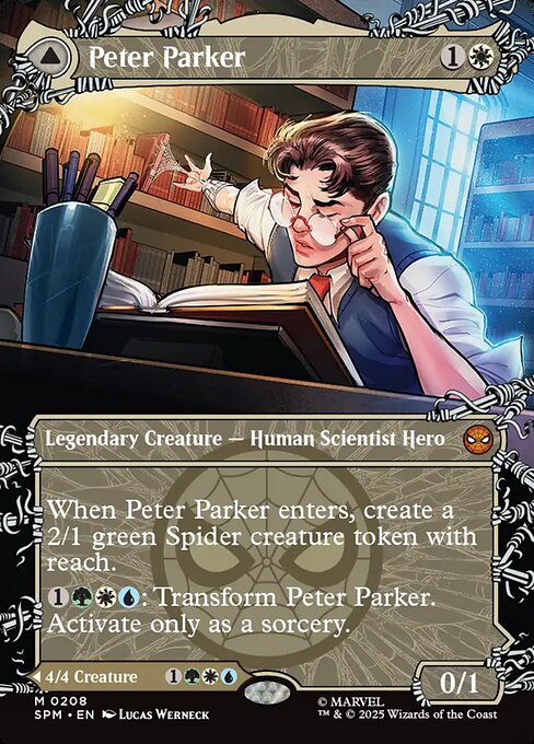 Peter Parker (0208) (Borderless) - Marvel's Spider-Man - M - 208