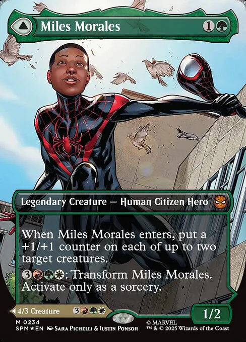 Miles Morales (0234) (Borderless) - Marvel's Spider-Man - M - 234