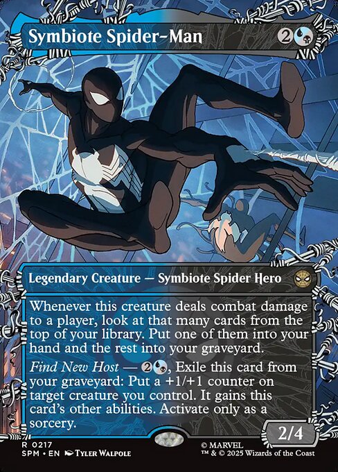 Symbiote Spider-Man (Borderless) - Marvel's Spider-Man - R - 217