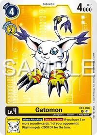 Gatomon (Time Stranger Demo Deck) - Digimon Demo Deck Exclusive Cards - Uncommon - EX1-026 U