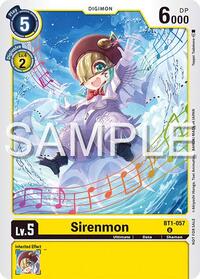 Sirenmon (Time Stranger Demo Deck) - Digimon Demo Deck Exclusive Cards - Uncommon - BT1-057 U