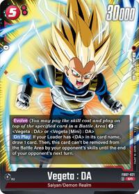 Vegeta : DA - FB07-021 - Wish For Shenron - Super Rare - FB07-021