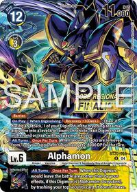 Alphamon (Regionals 25-26 Season 2 Finalist) - Release Special Booster 2.0 - Rare - BT20-056 R