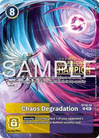 Chaos Degradation (Regionals 25-26 Season 2 Champion) - Starter Deck 10: Parallel World Tactician - Rare - ST10-14 R