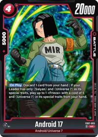 Android 17 - FB07-005 - Wish For Shenron - Uncommon - FB07-005