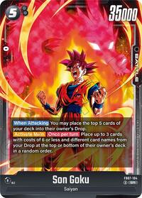 Son Goku - FB07-104 - Wish For Shenron - Super Rare - FB07-104