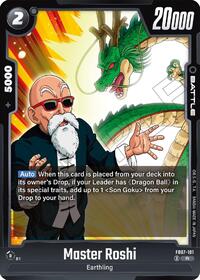 Master Roshi - Wish For Shenron - Rare - FB07-101