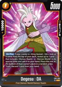 Degesu : DA - Wish For Shenron - Uncommon - FB07-086