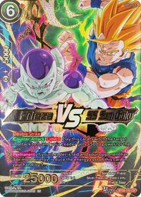Frieza VS SS Son Goku - Prismatic Clash - Concept Rare - BT28-143