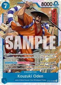 Kouzuki Oden - Starter Deck 22: Ace & Newgate - SR - ST22-005