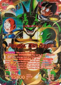 Dragon Ball // Porunga, Wish Dragon (SLR) - Prismatic Clash - Special Leader Rare - BT28-002