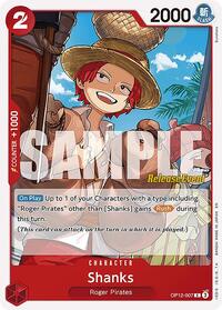 Shanks (007) - Legacy of the Master Release Event Cards - C - OP12-007