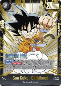 Son Goku : Childhood (Gold) - Fusion World Promotion Cards and Packs - Promo - FP-049