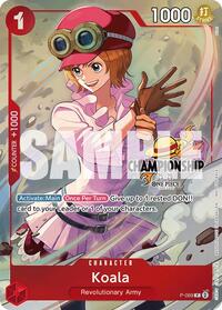 Koala (CS 25-26 Event Pack Finalist Ver.) - One Piece Promotion Cards - PR - P-069