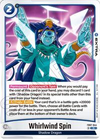Whirlwind Spin - Wish For Shenron - Rare - FB07-044
