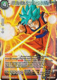 SSB Son Goku, Power Through Evolution - Prismatic Clash - Super Rare - BT28-112