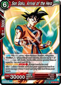 Son Goku, Arrival of the Hero - Prismatic Clash - Common - BT28-005