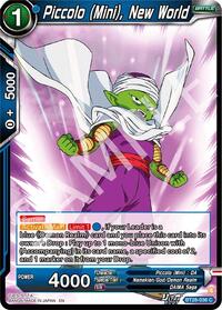 Piccolo (Mini), New World - Prismatic Clash - Common - BT28-036