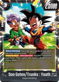 Son Goten/Trunks : Youth - Wish For Shenron - Super Rare - FB07-105