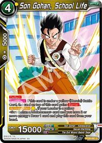 Son Gohan, School Life - Prismatic Clash - Common - BT28-087