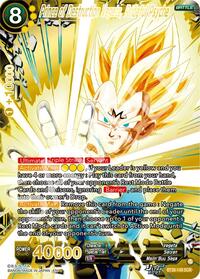 Prince of Destruction Vegeta, Prideful Psyche - Prismatic Clash - Secret Rare - BT28-149