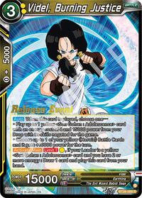 Videl, Burning Justice - Prismatic Clash Release Event - Rare - BT28-089