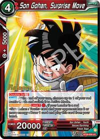 Son Gohan, Surprise Move - Prismatic Clash Release Event - Uncommon - BT28-006