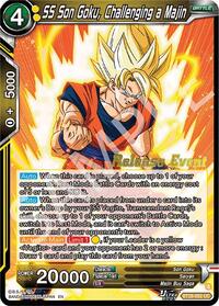 SS Son Goku, Challenging a Majin - Prismatic Clash Release Event - Uncommon - BT28-092