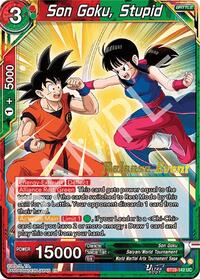 Son Goku, Stupid - Prismatic Clash Release Event - Uncommon - BT28-142