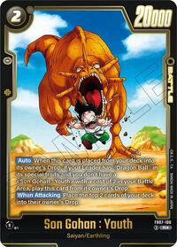 Son Gohan : Youth (Alternate Art) - Wish For Shenron - Rare - FB07-106