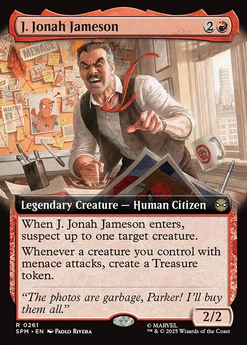 J. Jonah Jameson (Extended Art) - Marvel's Spider-Man - R - 261