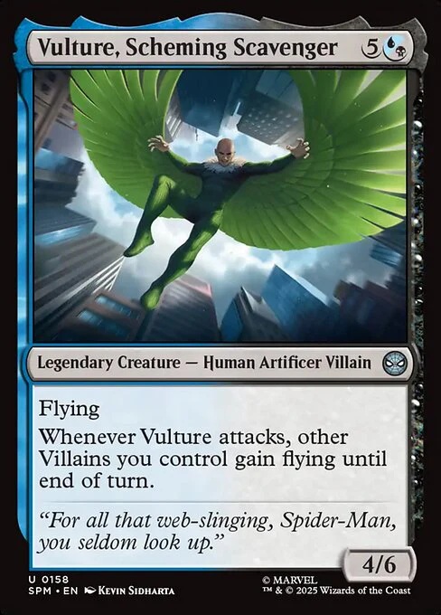 Vulture, Scheming Scavenger - Marvel's Spider-Man - U - 158