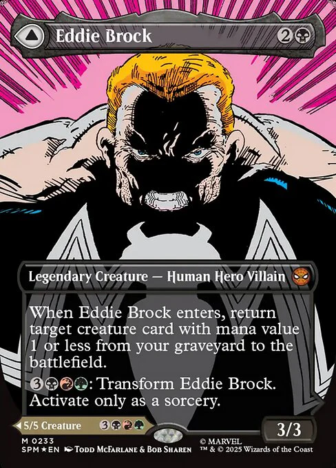 Eddie Brock (0233) (Borderless) - Marvel's Spider-Man - M - 233