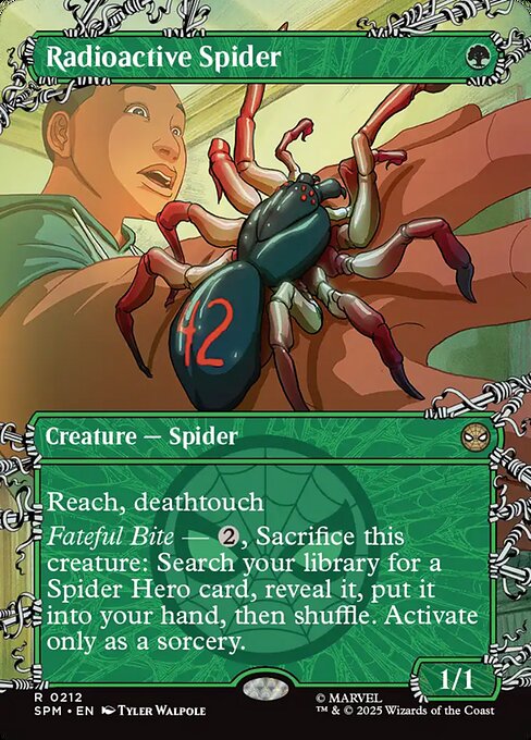 Radioactive Spider (Borderless) - Marvel's Spider-Man - R - 212
