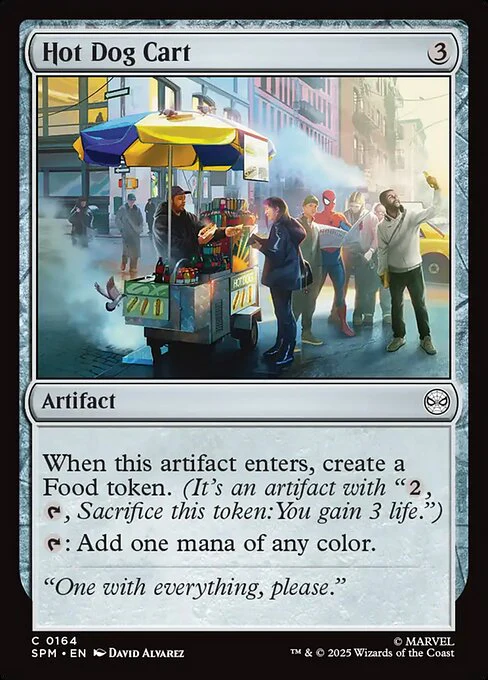 Hot Dog Cart - Marvel's Spider-Man - C - 164