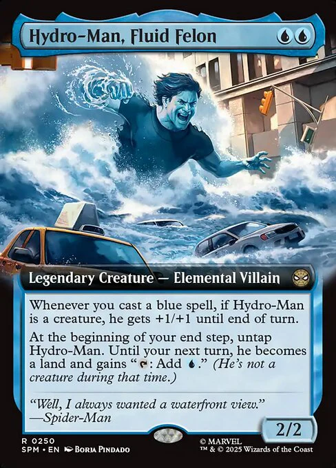 Hydro-Man, Fluid Felon (Extended Art) - Marvel's Spider-Man - R - 250