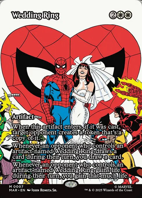Wedding Ring (Borderless) - Marvel Universe Eternal-Legal - M - 7